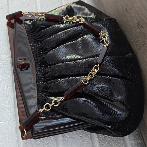 Colombetti Milano Vintage Snake Skin Purse - Picture 5 of 13
